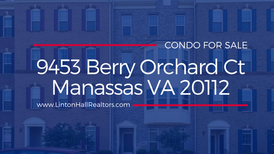 9453 Berry Orchard Ct Manassas VA 20112 | Condo for Sale