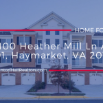 15100 Heather Mill Ln Apt 401 Haymarket VA 20169 | Home for Sale