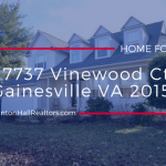 7737 Vinewood Ct Gainesville VA 20155 | Home for Sale