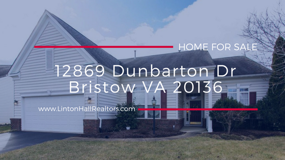 12869 Dunbarton Dr Bristow VA 20136 | Home for Sale