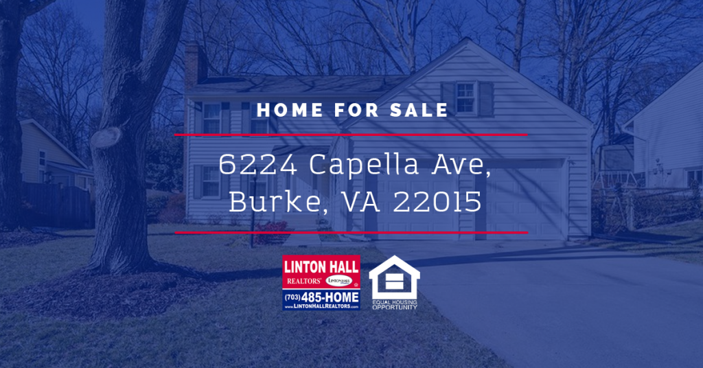 6224 Capella Ave, Burke, VA 22015 Home for Sale Linton Hall Realtors