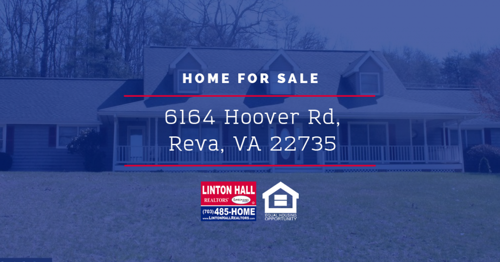 6164 Hoover Rd, Reva, VA 22735 Home for Sale Linton Hall Realtors