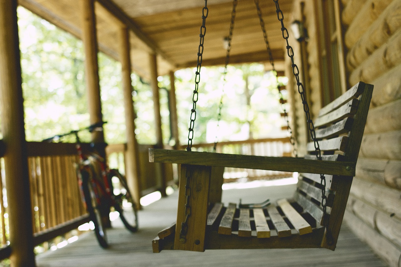 Make your Haymarket VA home more inviting by adding a swing porch. 