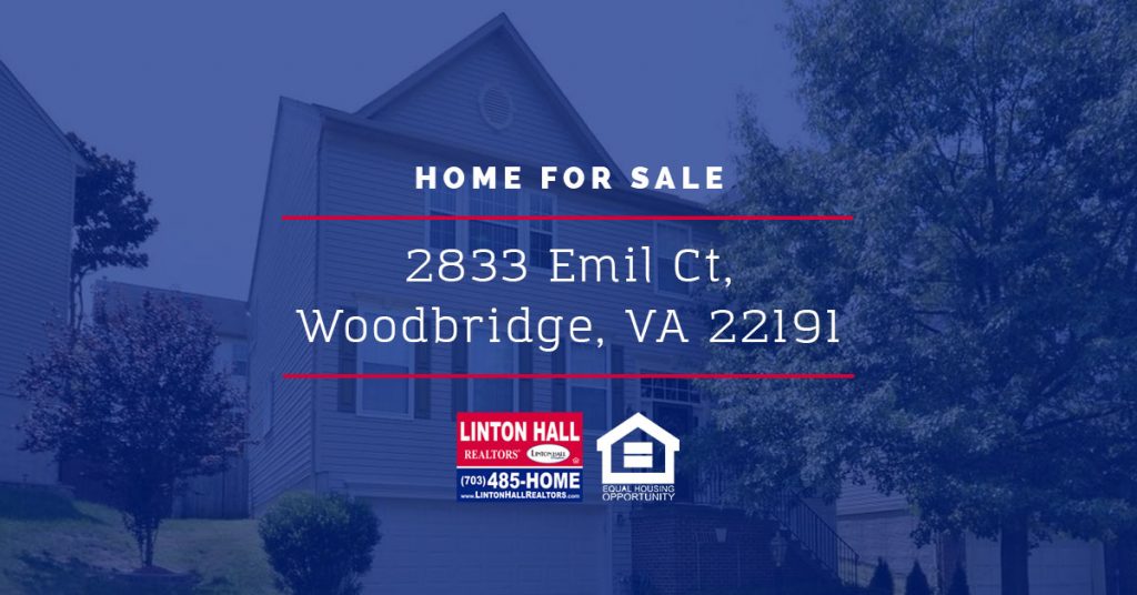 2833 Emil Ct, Woodbridge, VA 22191 Home for Sale Linton Hall Realtors